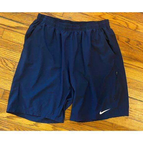 Nike Dri Fit Shorts Men’s XL Zip Pocket Black - Picture 1 of 7